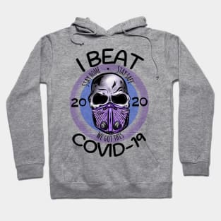 I Beat Covid Hoodie